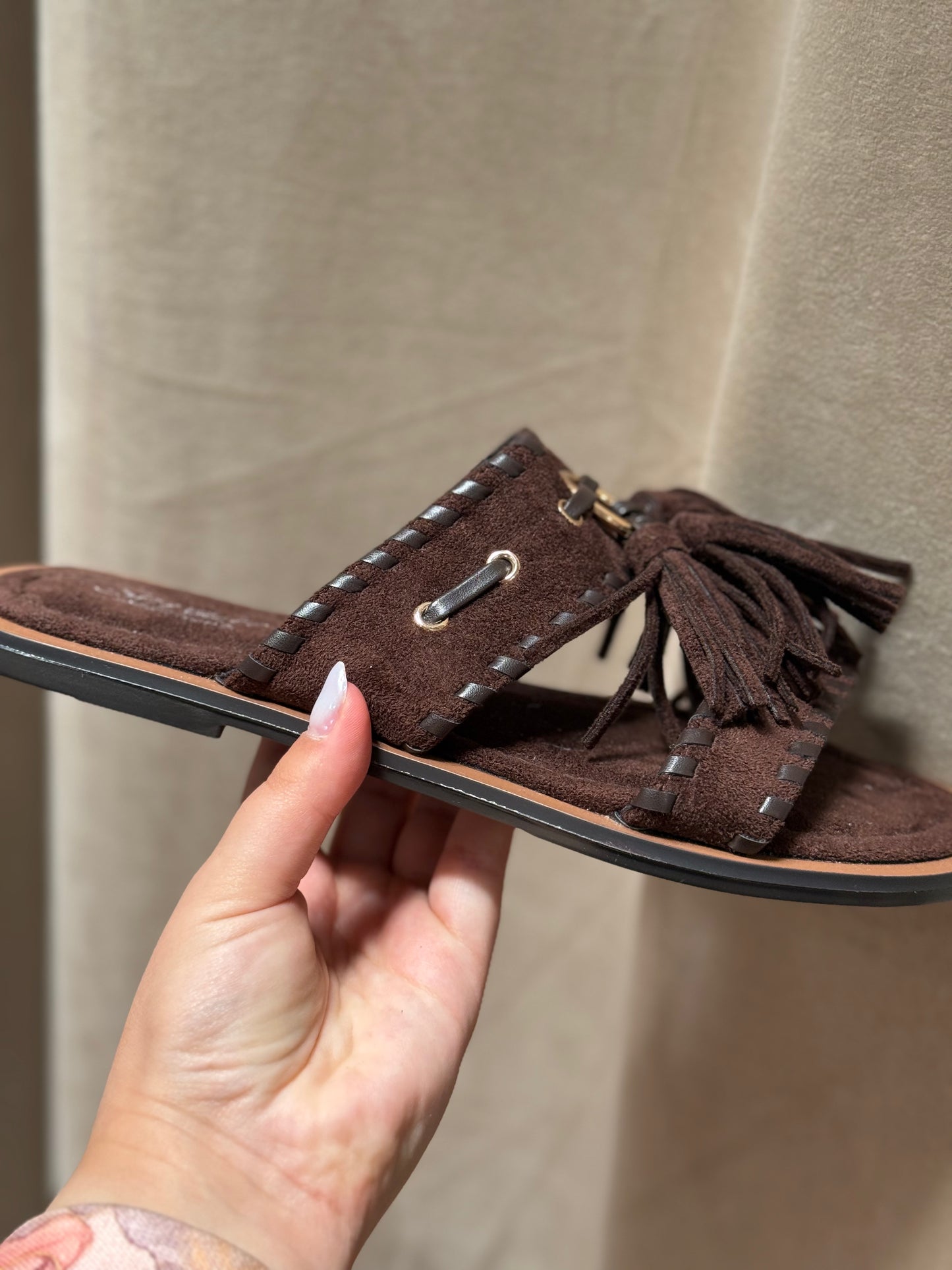 Sandalias Boho Marrón