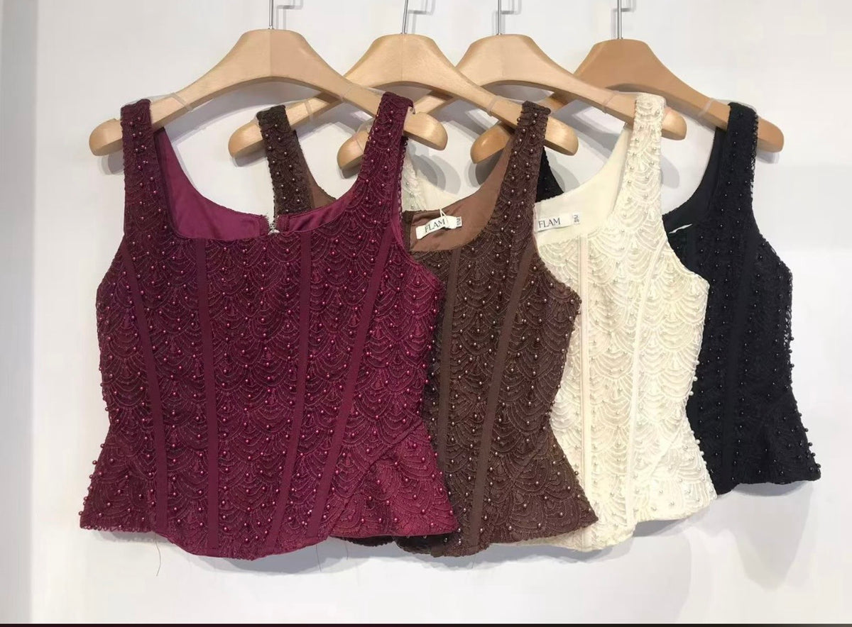 Top Perlas (varios colores)