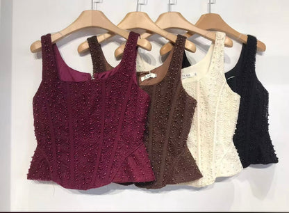 Top Perlas (varios colores)