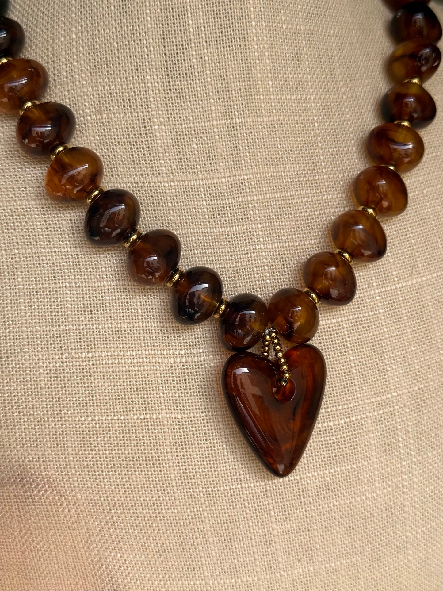 Collar Ámbar Heart