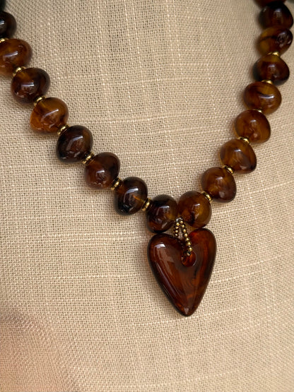 Collar Ámbar Heart