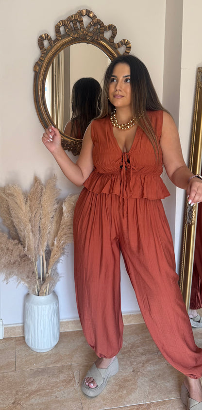 Conjunto Teja Texturizado
