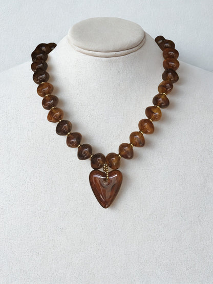 Collar Ámbar Heart