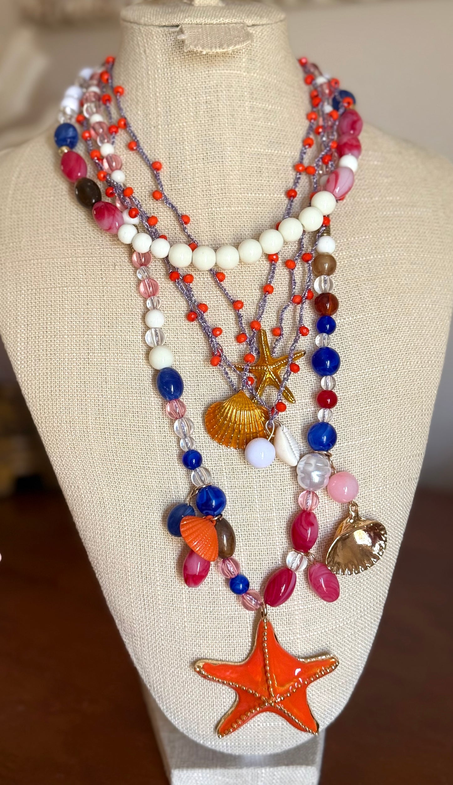 Collar Coral Paradise