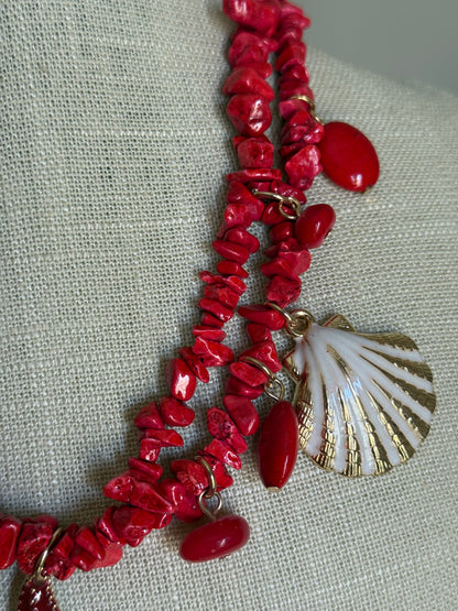 Collar Sicilia Rojo