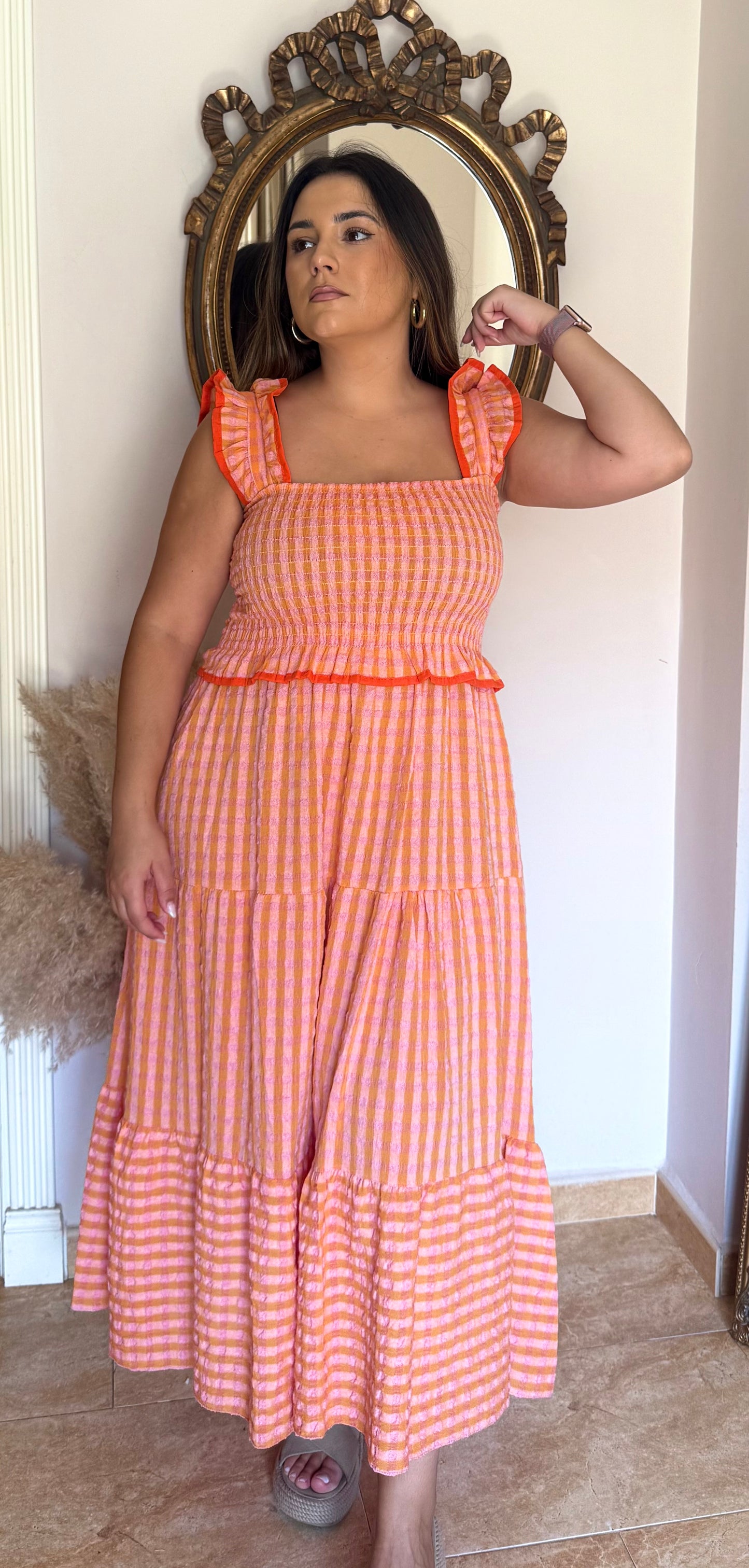 Vestido Capri Naranja
