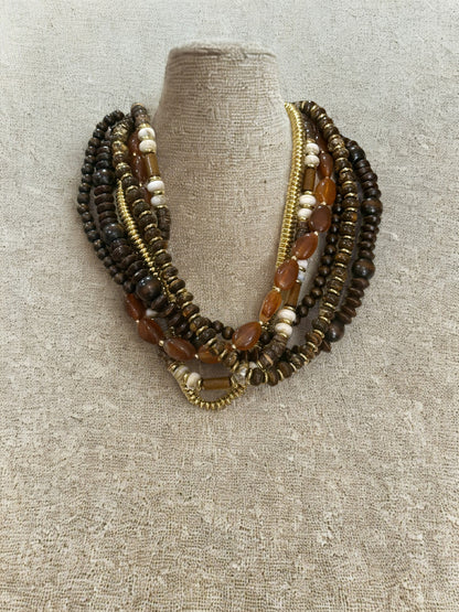 Collar Boho Tierra Maxi Gold
