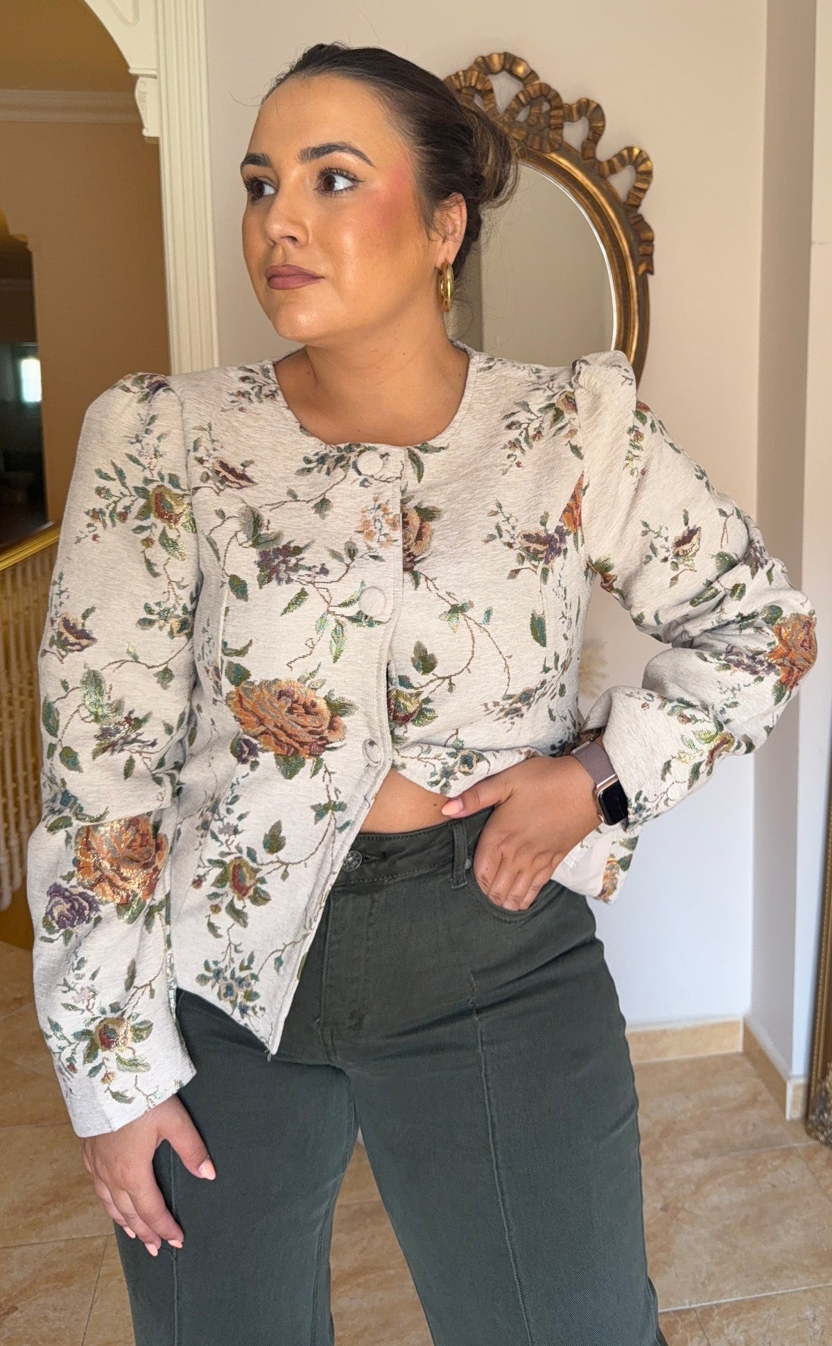 Chaqueta Tapestry Floral