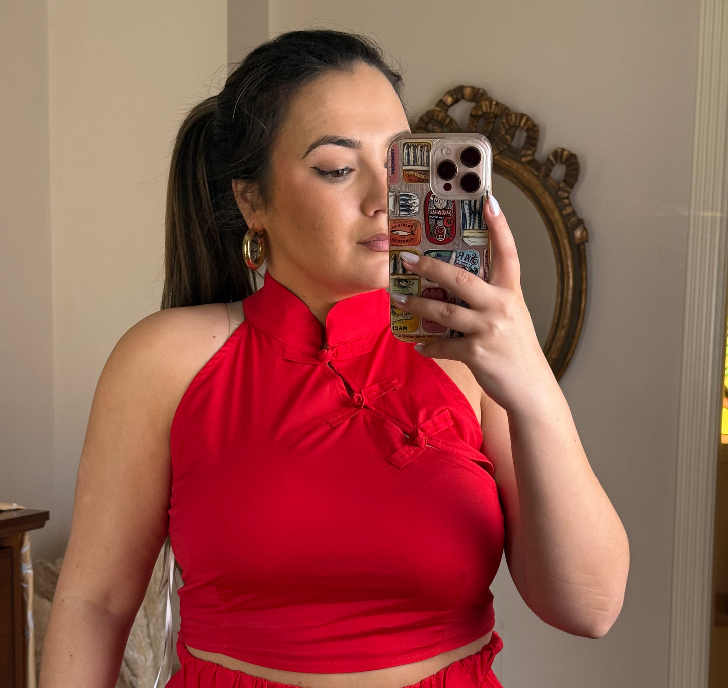 Conjunto Tokyo Rojo LUMINA