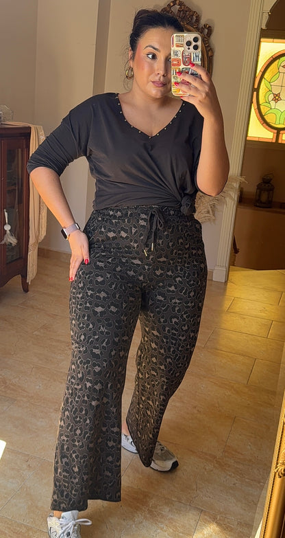 Pantalón Leo Algodón Marrón