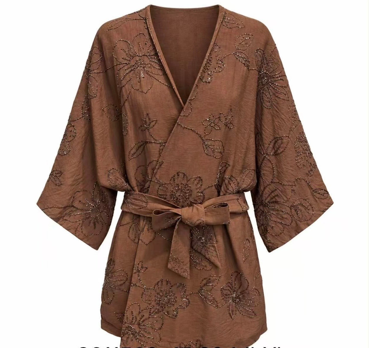 Kimono Bordado Brillo