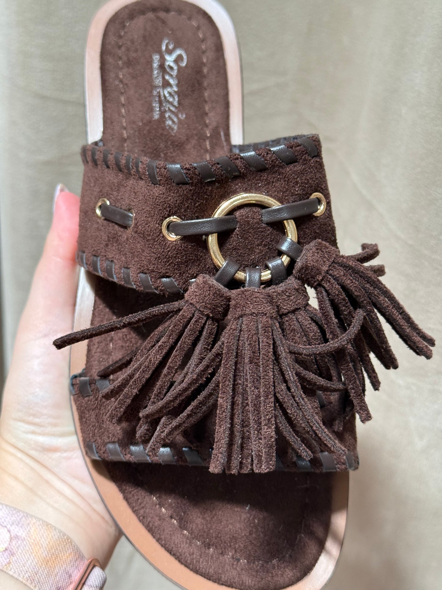 Sandalias Boho Marrón