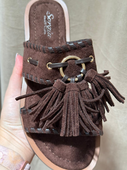 Sandalias Boho Marrón