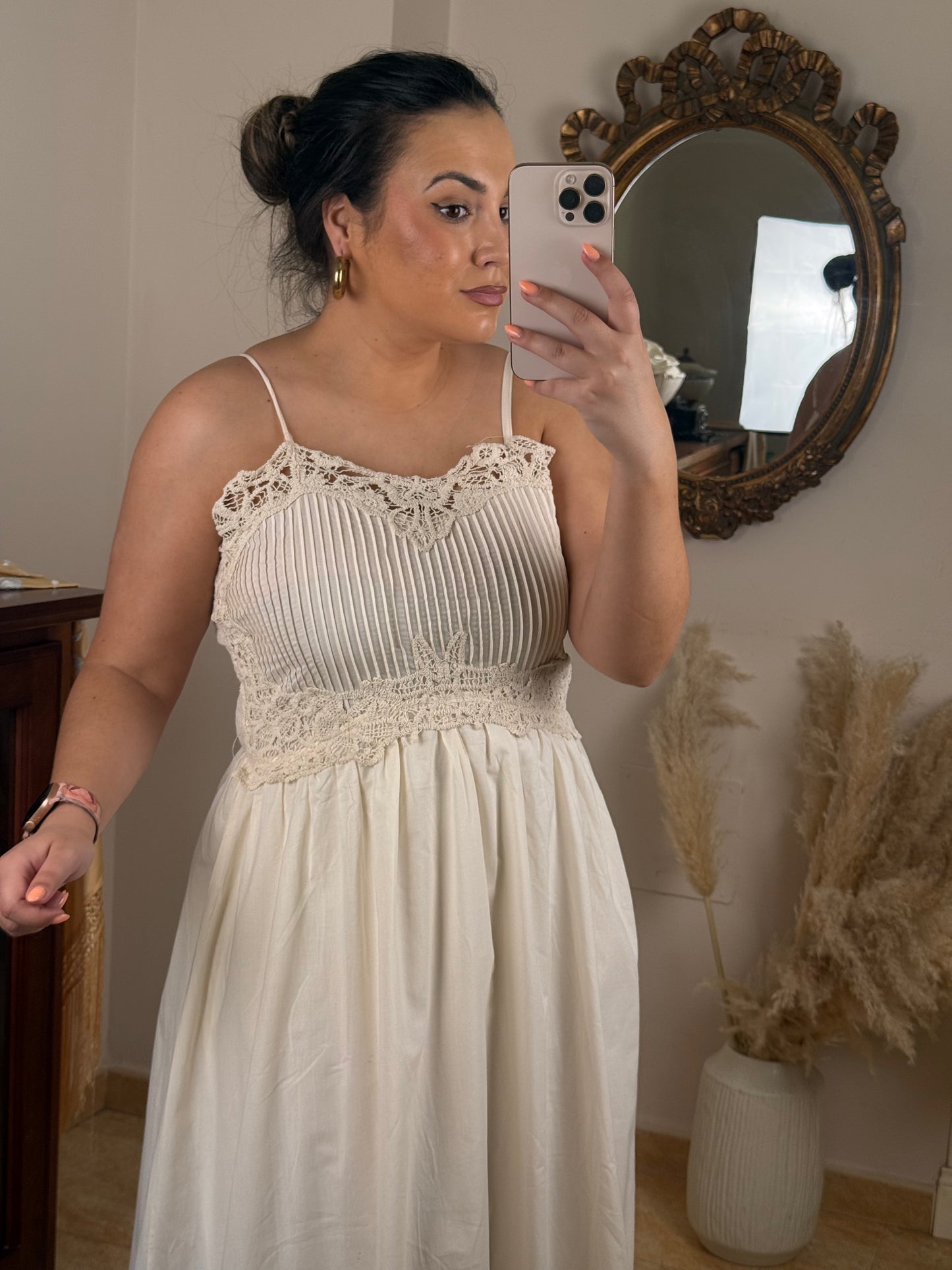 Vestido Amor Beige