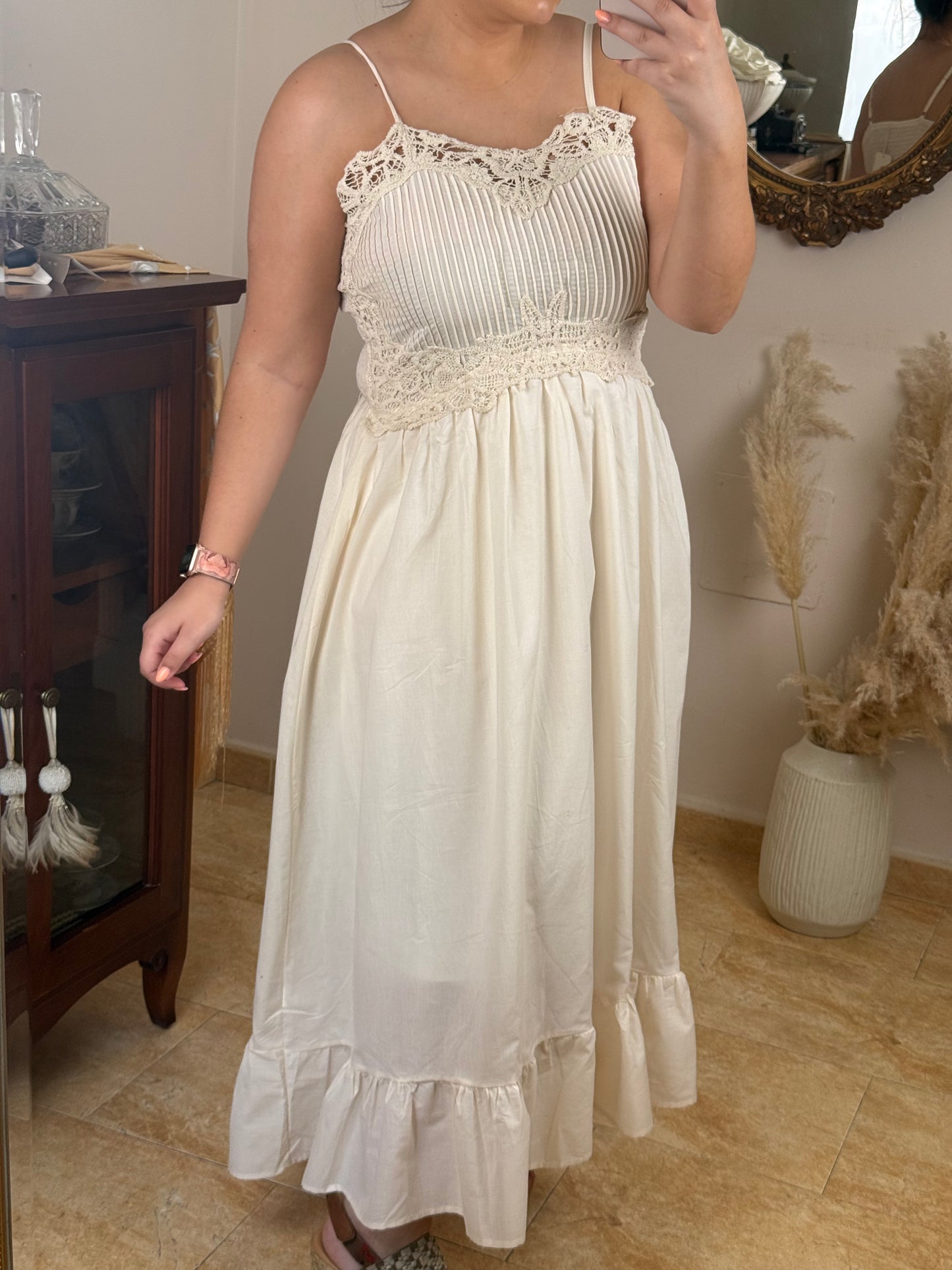 Vestido Amor Beige