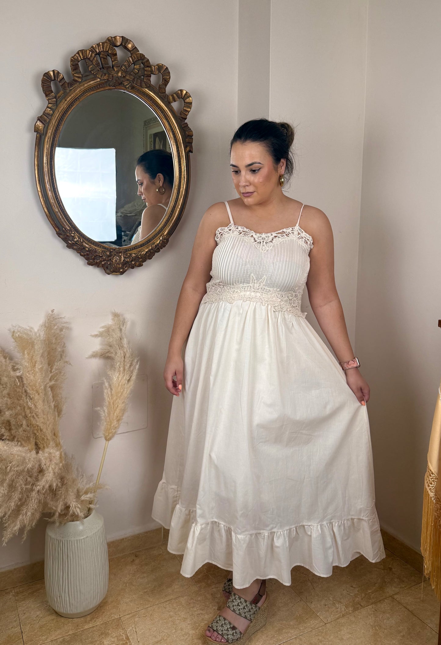 Vestido Amor Beige