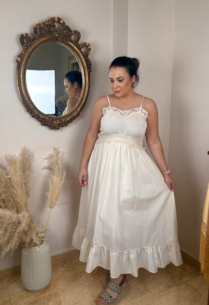 Vestido Amor Beige