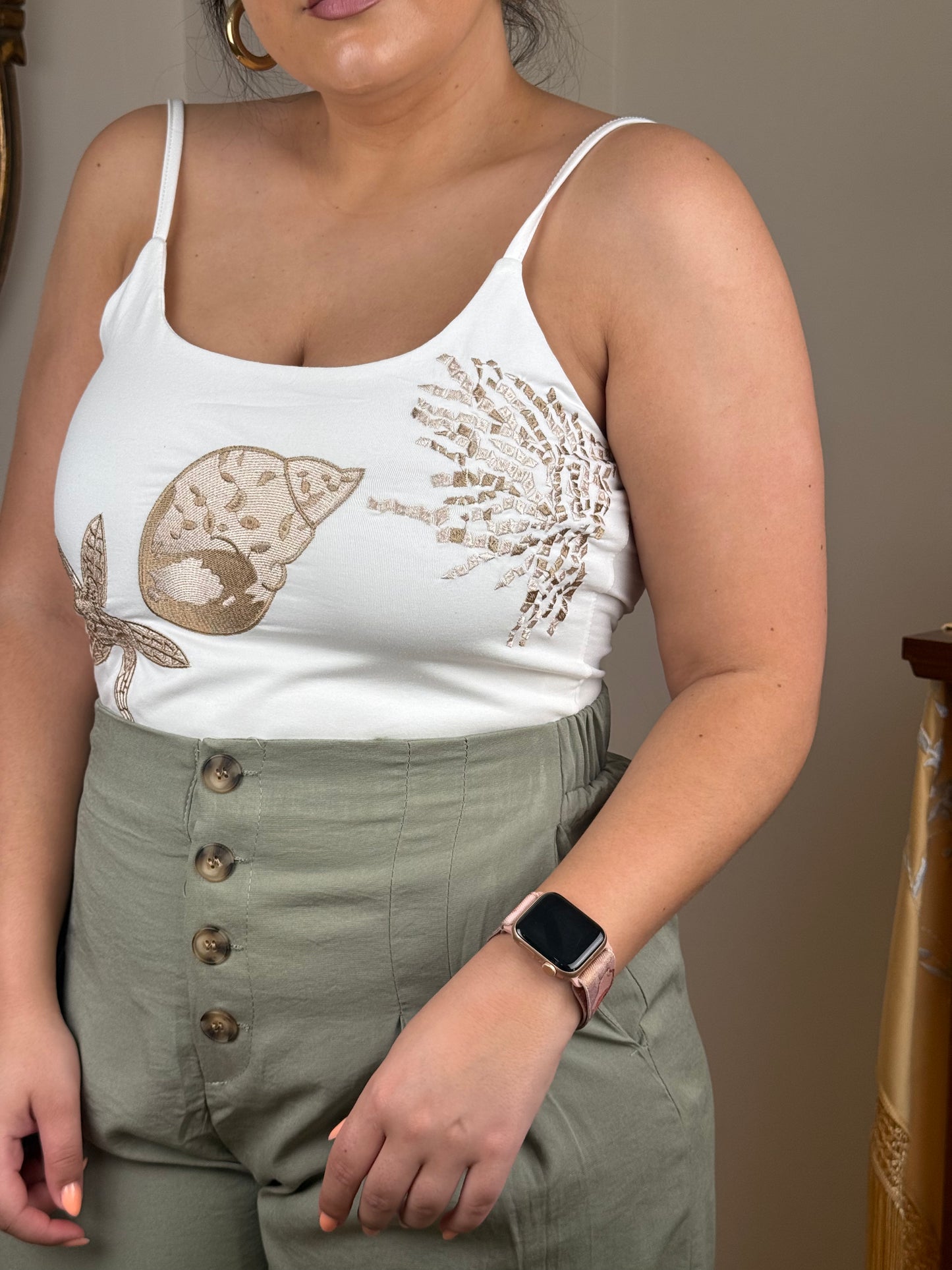 Body Conchas Beige