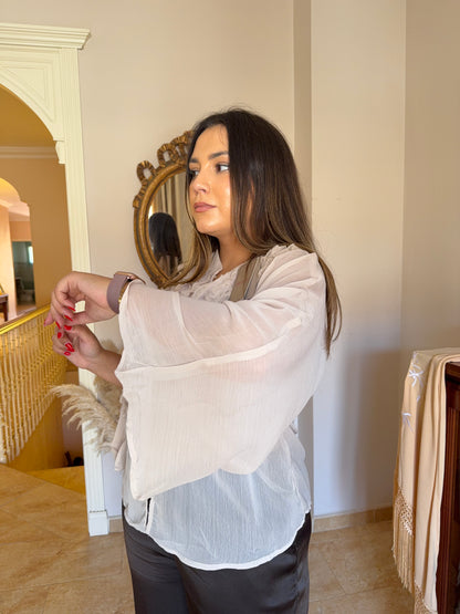Blusa Gala Beige