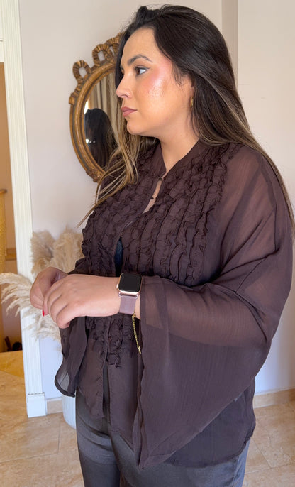 Blusa Gala Marrón