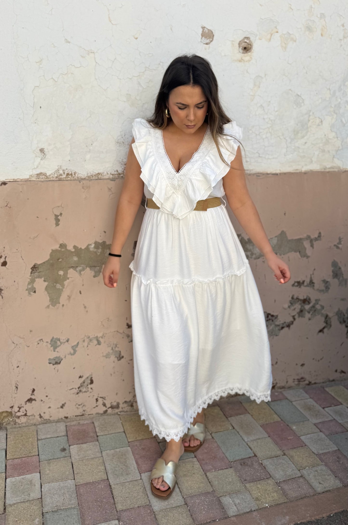 Vestido Boho Blanco