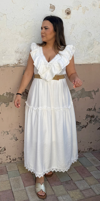 Vestido Boho Blanco
