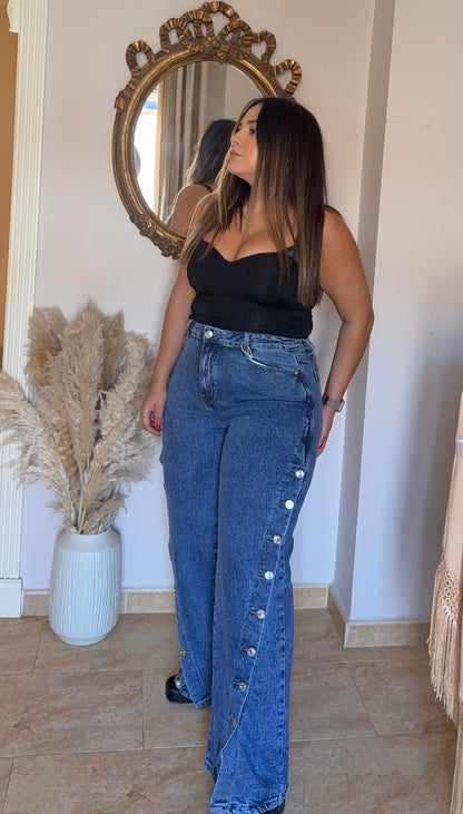 Jeans Botones