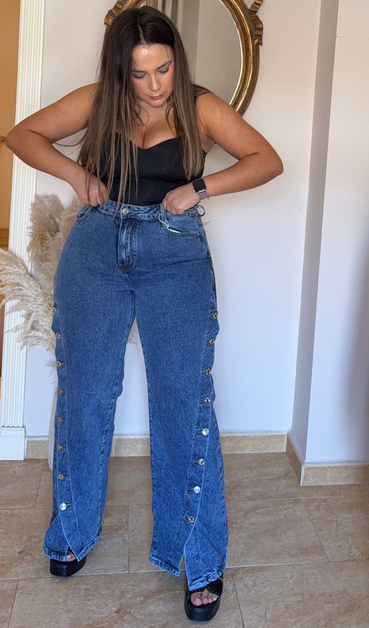 Jeans Botones