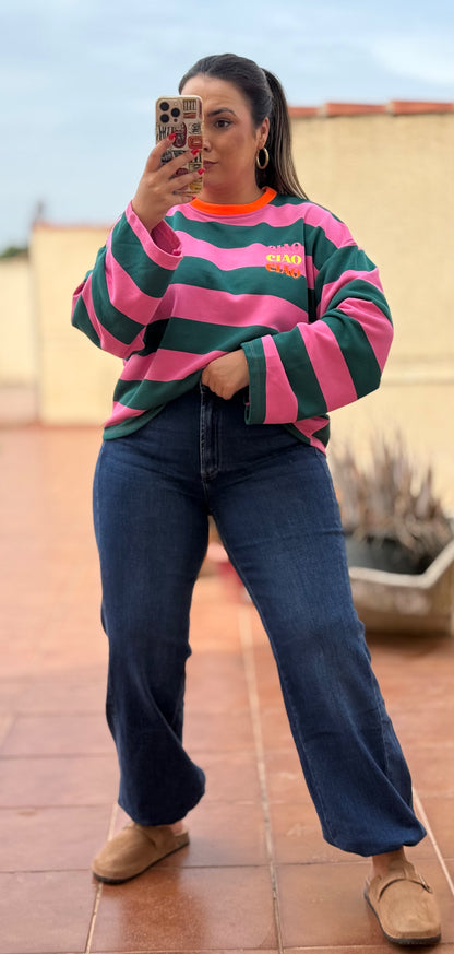 Pantalón Bombacho Denim