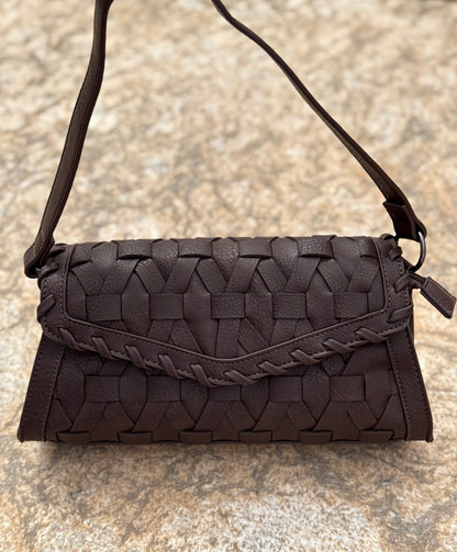 Bolso Trenzado Chocolate