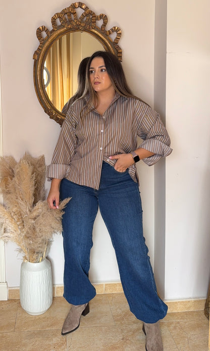 Pantalón Bombacho Denim