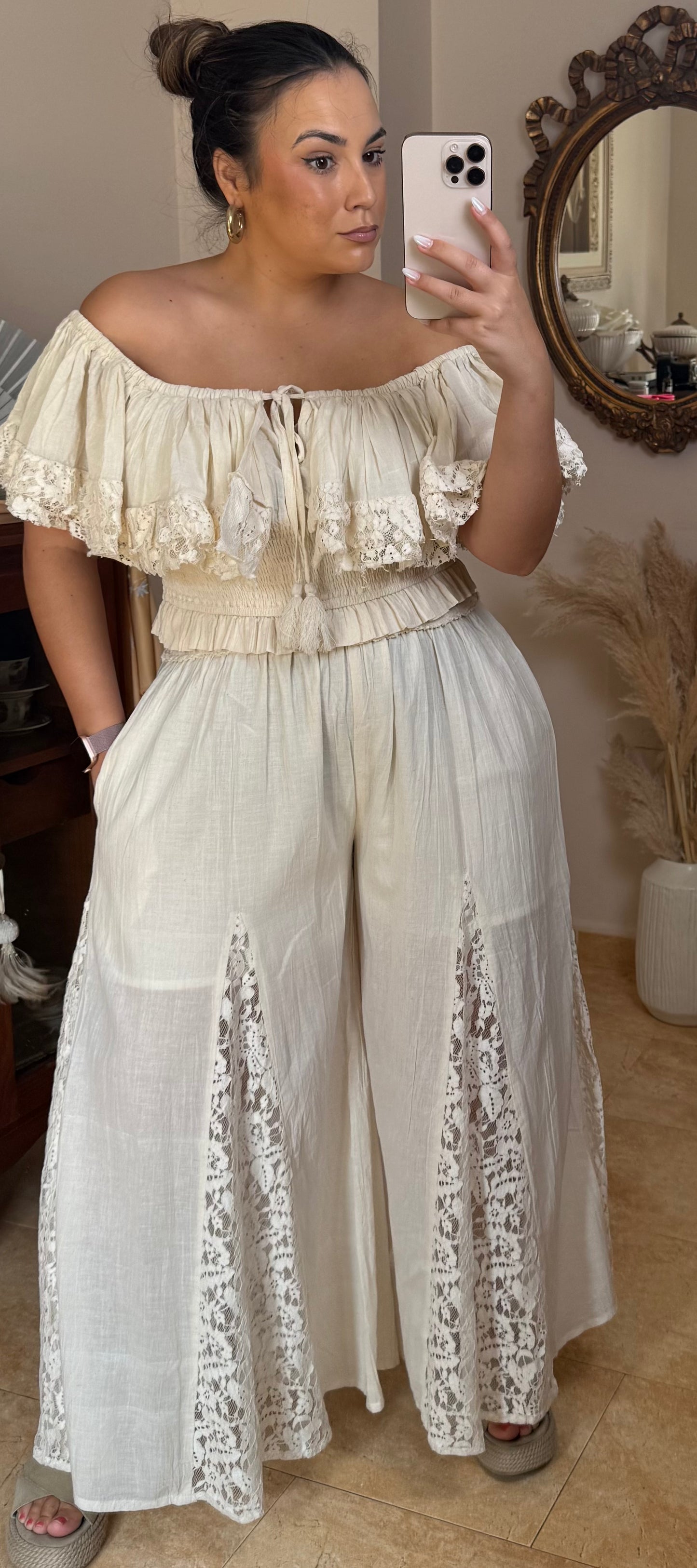 Conjunto Exclusivo Boho Ivory