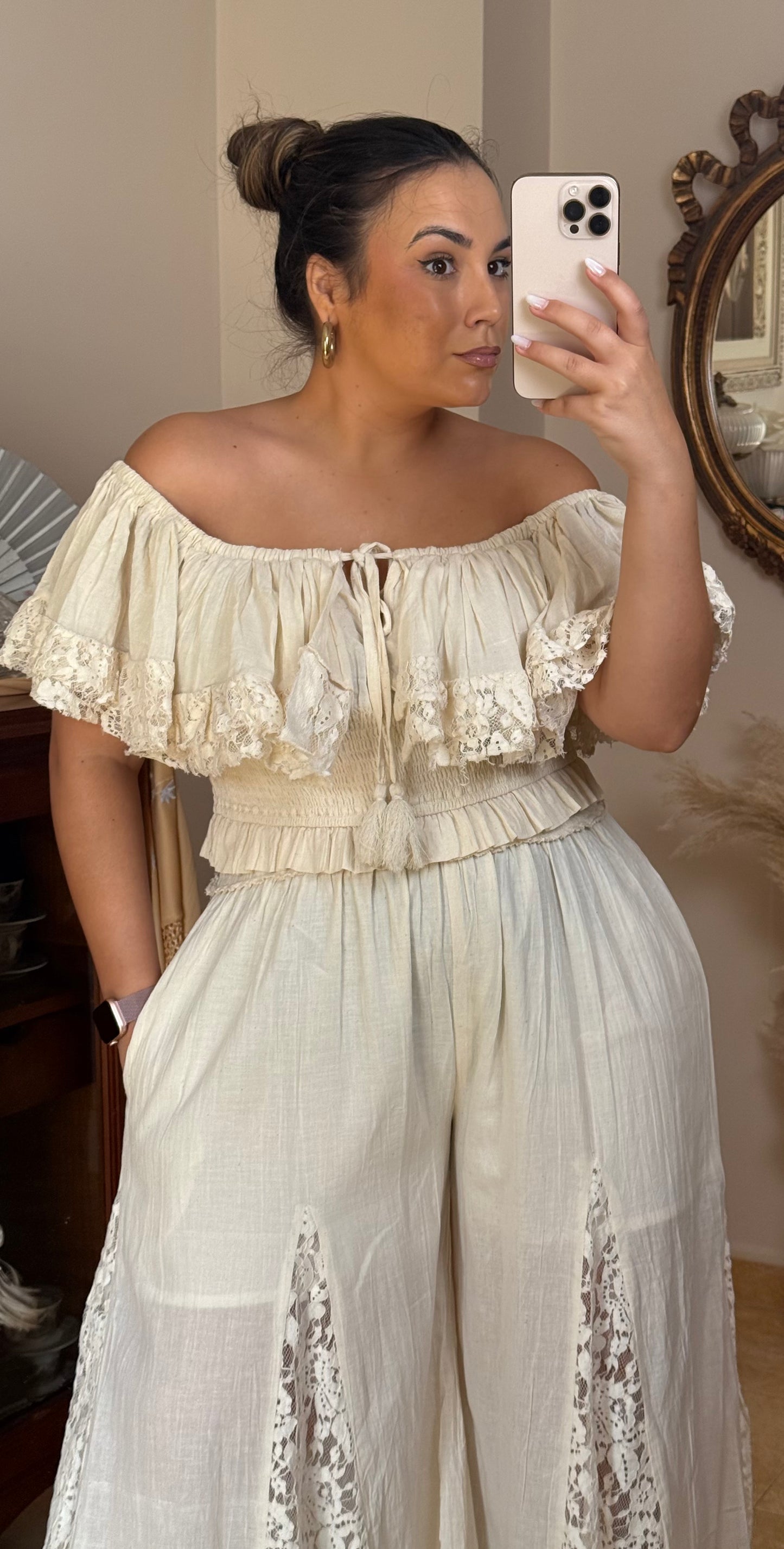 Conjunto Exclusivo Boho Ivory
