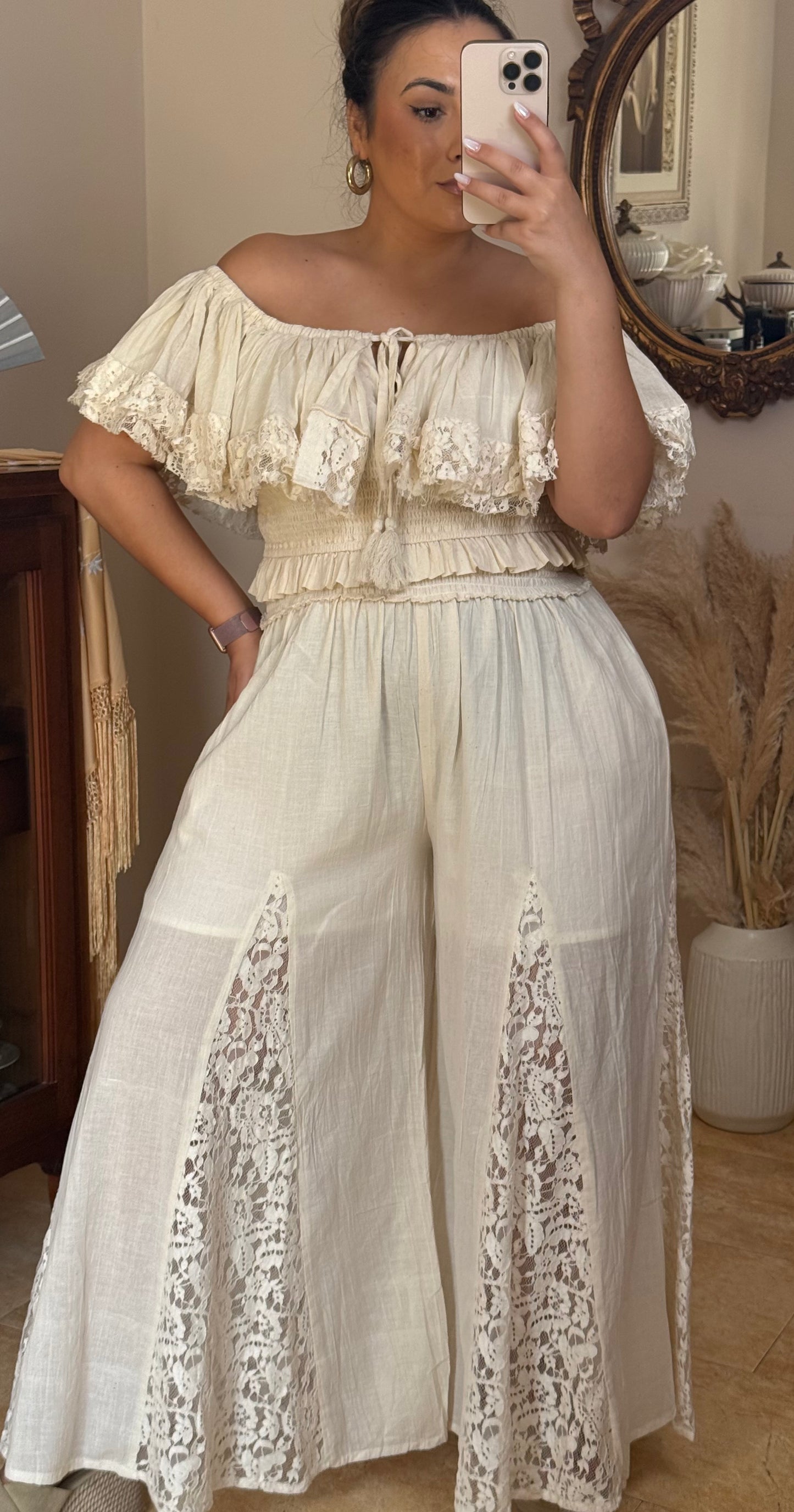 Conjunto Exclusivo Boho Ivory