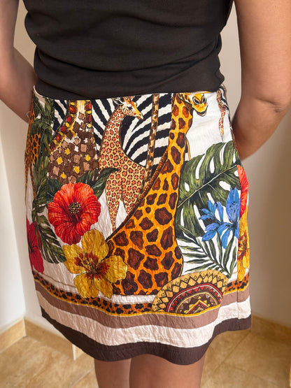 Falda Pareo Safari