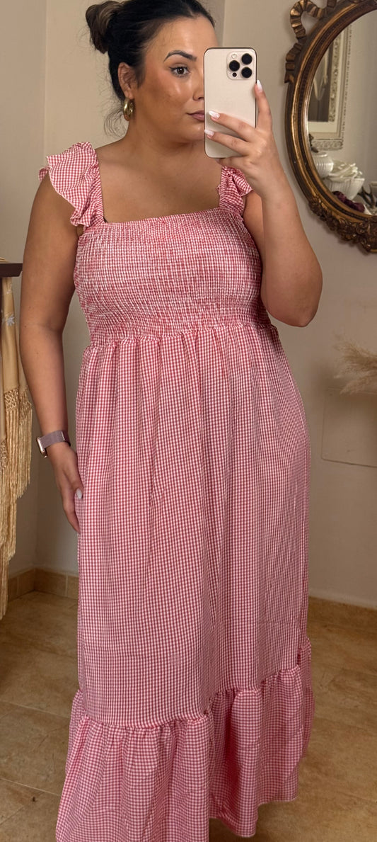 Vestido Vichy Volante (varios colores)