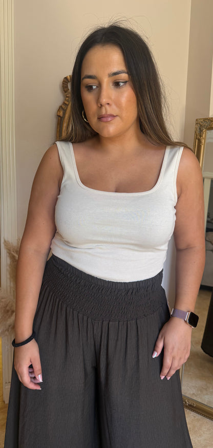Top Básico Beige
