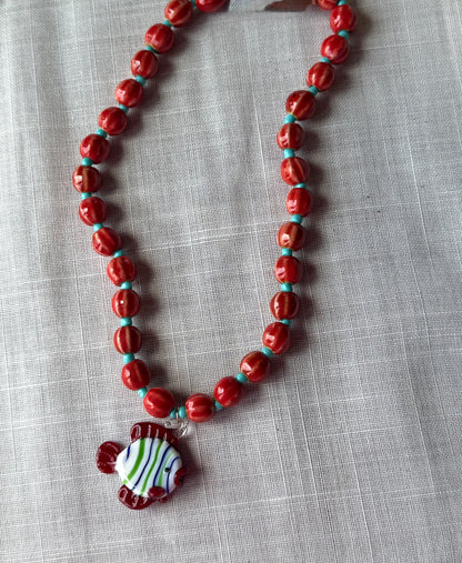 Collar Pez Rojo
