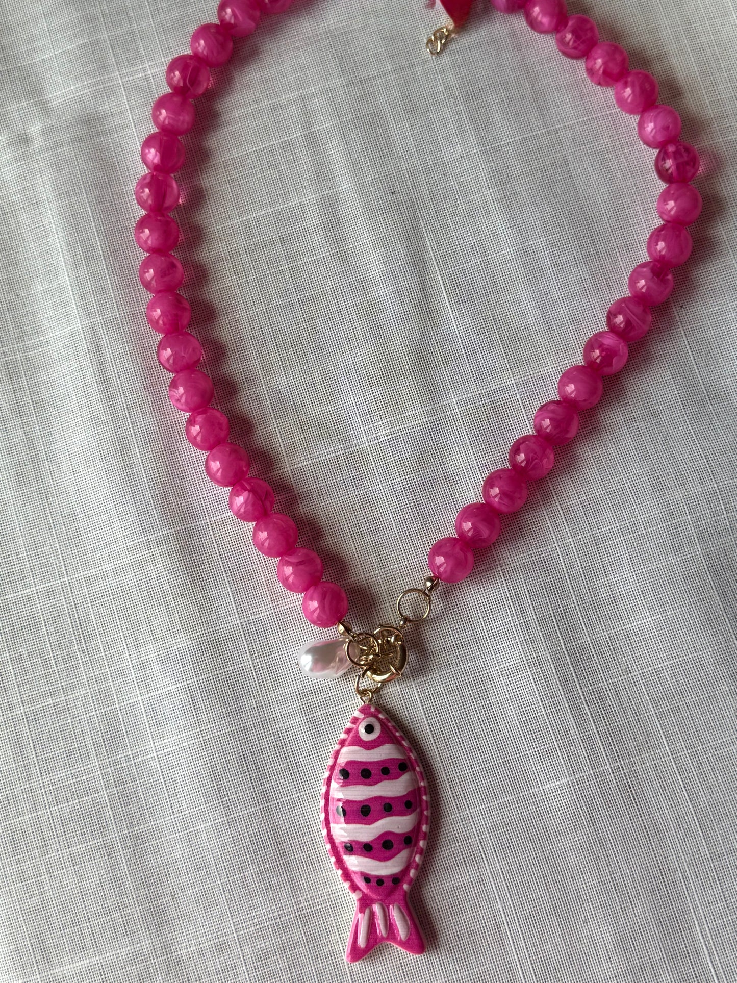 Collar Pez Rosa