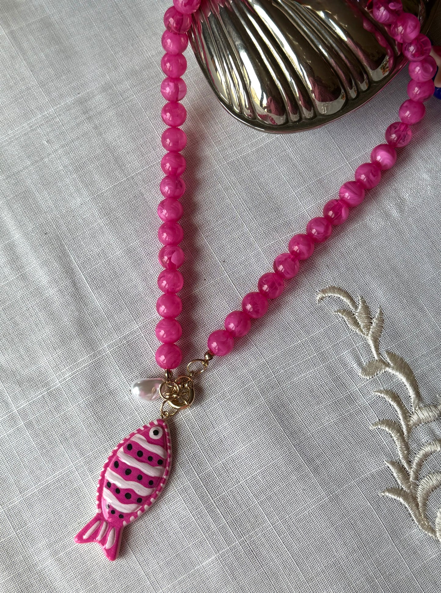 Collar Pez Rosa