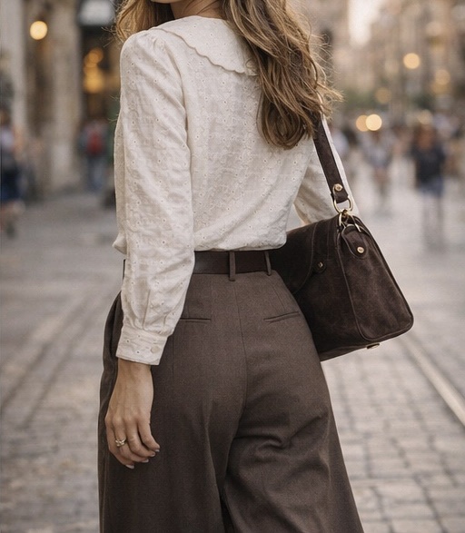 Camisa Bordado Inglés con cuello - Imagen 3