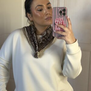 Chándal Wide Leg Crudo